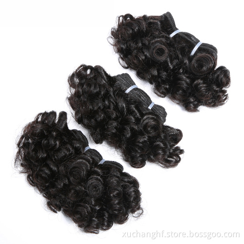 SUPER DOUBLE FUNMI BOUNCY CURLS 100% VIRGIN CUTICLE ALIGNED HUMAN HAIR EXTENSION